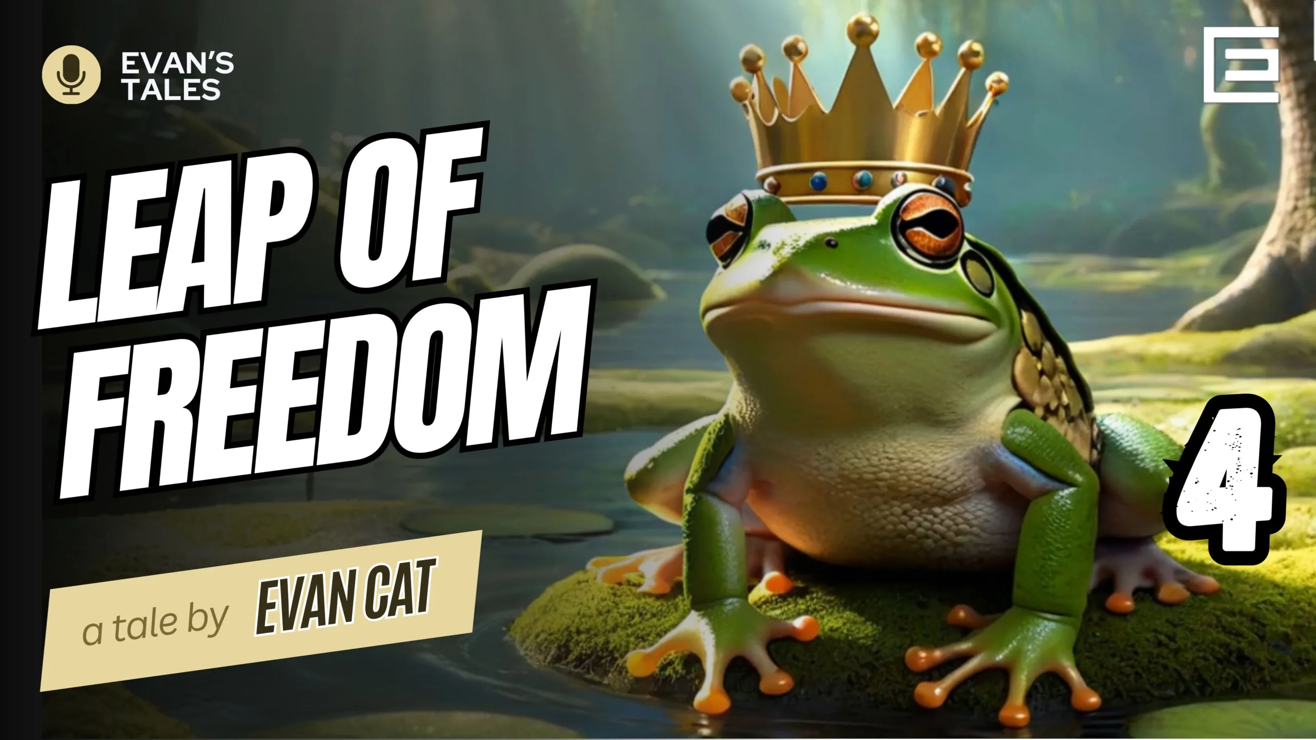 04. LEAP OF FREEDOM | EVAN’S TALES, A Tale by Evan Cat, Your Best Life Coach